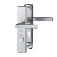 Hoppe Dallas veiligheidsbeslag kruk/kruk - F69 - PC55 met kerntrekbeveiliging RVS - SKG*** Hoppe Dallas veiligheidsbeslag kruk/kruk - F69 - PC55 met kerntrekbeveiliging RVS - SKG***
