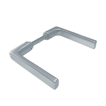 Hoppe Dallas deurkrukken - aluminium F1 - 35 t/m 41 mm Hoppe Dallas deurkrukken - aluminium F1 - 35 t/m 41 mm