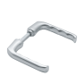 Hoppe London veiligheidsbeslag kruk/kruk - Aluminium F1 - PC92 - SKG*** Hoppe London veiligheidsbeslag kruk/kruk - Aluminium F1 - PC92 - SKG***