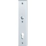 Hoppe Amsterdam veiligheidsbeslag kruk/kruk - Aluminium F1 - PC92 met kerntrekbeveiliging (rechthoekig) - SKG*** Hoppe Amsterdam veiligheidsbeslag kruk/kruk - Aluminium F1 - PC92 met kerntrekbeveiliging (rechthoekig) - SKG***