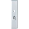 Hoppe Amsterdam veiligheidsbeslag kruk/kruk - Aluminium F1 - PC55 met kerntrekbeveiliging (rechthoekig) - SKG*** Hoppe Amsterdam veiligheidsbeslag kruk/kruk - Aluminium F1 - PC55 met kerntrekbeveiliging (rechthoekig) - SKG***