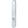 Hoppe Marseille smalschild kruk/kruk - Aluminium F1 - PC72 met kerntrekbeveiliging (afgerond) - SKG*** Hoppe Marseille smalschild kruk/kruk - Aluminium F1 - PC72 met kerntrekbeveiliging (afgerond) - SKG***