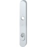 Hoppe Tokyo smalschild knop/kruk - Aluminium F1 - PC72 LS met kerntrekbeveiliging (afgerond) - SKG*** Hoppe Tokyo smalschild knop/kruk - Aluminium F1 - PC72 LS met kerntrekbeveiliging (afgerond) - SKG***