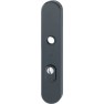 Hoppe Amsterdam veiligheidsbeslag knop/kruk PC55 LS met kerntrekbeveiliging - zwart (afgerond) - SKG*** Hoppe Amsterdam veiligheidsbeslag knop/kruk PC55 LS met kerntrekbeveiliging - zwart (afgerond) - SKG***