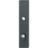 Hoppe Dallas veiligheidsbeslag knop/kruk PC92 RS met kerntrekbeveiliging - zwart (rechthoekig) - SKG*** Hoppe Dallas veiligheidsbeslag knop/kruk PC92 RS met kerntrekbeveiliging - zwart (rechthoekig) - SKG***