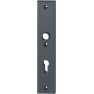 Hoppe Dallas veiligheidsbeslag knop/kruk PC55 RS met kerntrekbeveiliging - zwart (rechthoekig) - SKG*** Hoppe Dallas veiligheidsbeslag knop/kruk PC55 RS met kerntrekbeveiliging - zwart (rechthoekig) - SKG***