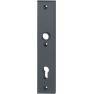 Hoppe Dallas veiligheidsbeslag knop/kruk PC92 RS met kerntrekbeveiliging - zwart (rechthoekig) - SKG*** Hoppe Dallas veiligheidsbeslag knop/kruk PC92 RS met kerntrekbeveiliging - zwart (rechthoekig) - SKG***