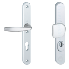 Hop&shy;pe New York smal&shy;schild knop/kruk - alu&shy;mi&shy;ni&shy;um F1 - PC55 RS met kern&shy;trek&shy;be&shy;vei&shy;li&shy;ging (af&shy;ge&shy;rond) - SKG***