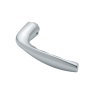 Hoppe New York veiligheidsbeslag knop/kruk - aluminium F1 - PC55 LS met kerntrekbeveiliging (afgerond) - SKG*** Hoppe New York veiligheidsbeslag knop/kruk - aluminium F1 - PC55 LS met kerntrekbeveiliging (afgerond) - SKG***