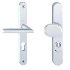 Hop&shy;pe Stock&shy;holm smal&shy;schild knop/kruk  - alu&shy;mi&shy;ni&shy;um F1 - PC72 RS met kern&shy;trek&shy;be&shy;vei&shy;li&shy;ging (af&shy;ge&shy;rond) - SKG***