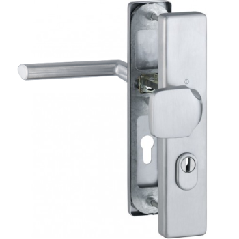 Hoppe Stockholm veiligheidsbeslag knop/kruk - F69 - PC55 RS met kerntrekbeveiliging RVS (rechthoekig) - SKG*** Hoppe Stockholm veiligheidsbeslag knop/kruk - F69 - PC55 RS met kerntrekbeveiliging RVS (rechthoekig) - SKG***