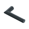 Hoppe Stockholm veiligheidsbeslag knop/kruk - zwart - PC72 RS met kerntrekbeveiliging (rechthoekig) - SKG*** Hoppe Stockholm veiligheidsbeslag knop/kruk - zwart - PC72 RS met kerntrekbeveiliging (rechthoekig) - SKG***