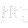 Hoppe Tokyo veiligheidsbeslag knop/kruk - Aluminium F1 - PC55 LS met kerntrekbeveiliging (afgerond) - SKG*** Hoppe Tokyo veiligheidsbeslag knop/kruk - Aluminium F1 - PC55 LS met kerntrekbeveiliging (afgerond) - SKG***