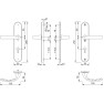 Hoppe Tokyo veiligheidsbeslag kruk/kruk - Aluminium F1 - PC55 - SKG*** Hoppe Tokyo veiligheidsbeslag kruk/kruk - Aluminium F1 - PC55 - SKG***