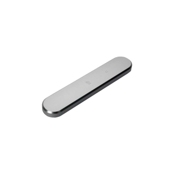 Hoppe afdekschild afgerond t.b.v. hefschuifgreep 3280 - blind F1