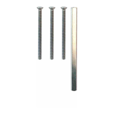Hop&shy;pe mon&shy;ta&shy;ge set hef&shy;schuif&shy;greep greep/kom blind&shy;schild - DD 50-60 