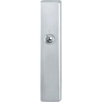 Hoppe blind buitenschild RVS zonder cilindergat (rechthoekig) - SKG***
