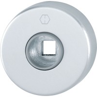 Hoppe krukrozetten aluminium (binnendeur) Hoppe krukrozetten aluminium (binnendeur)