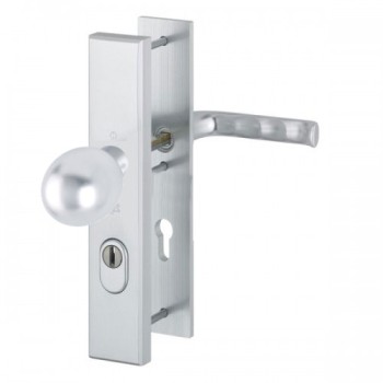 Hoppe London veiligheidsbeslag draaibare knop (kogel)/kruk F1 PC72 LS met kerntrekbeveiliging (rechthoekig) - SKG*** Hoppe London veiligheidsbeslag draaibare knop (kogel)/kruk F1 PC72 LS met kerntrekbeveiliging (rechthoekig) - SKG***