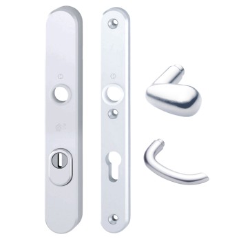 Hoppe Marseille smalschild draaibare knop/kruk F1 PC55 RS met kerntrekbeveiliging (afgerond) - SKG*** Hoppe Marseille smalschild draaibare knop/kruk F1 PC55 RS met kerntrekbeveiliging (afgerond) - SKG***