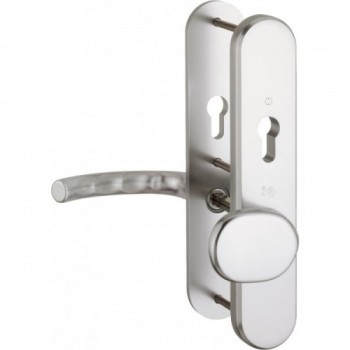 Hoppe Tokyo seniorenbeslag knop/kruk (afgerond) F1 PC72 RS - SKG*** Hoppe Tokyo seniorenbeslag knop/kruk (afgerond) F1 PC72 RS - SKG***