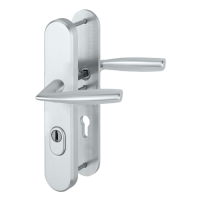 Hoppe Vitoria veiligheidsbeslag kruk/kruk F1 PC55 met kerntrekbeveiliging (afgerond) - SKG*** Hoppe Vitoria veiligheidsbeslag kruk/kruk F1 PC55 met kerntrekbeveiliging (afgerond) - SKG***