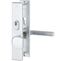 Hoppe Amsterdam seniorenbeslag knop/kruk F1 PC72 LS met kerntrekbeveiliging (rechthoekig) - SKG*** Hoppe Amsterdam seniorenbeslag knop/kruk F1 PC72 LS met kerntrekbeveiliging (rechthoekig) - SKG***