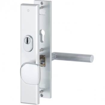 Hoppe Amsterdam seniorenbeslag knop/kruk F1 PC72 LS met kerntrekbeveiliging (rechthoekig) - SKG*** Hoppe Amsterdam seniorenbeslag knop/kruk F1 PC72 LS met kerntrekbeveiliging (rechthoekig) - SKG***