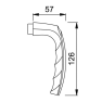 Hoppe Atlanta seniorenbeslag knop/kruk F1 PC72 LS met kerntrekbeveiliging (afgerond) - SKG*** Hoppe Atlanta seniorenbeslag knop/kruk F1 PC72 LS met kerntrekbeveiliging (afgerond) - SKG***