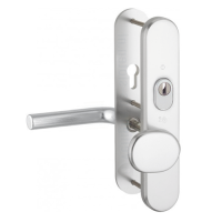 Hoppe Bonn seniorenbeslag knop/kruk F1 PC72 RS met kerntrekbeveiliging (afgerond) - SKG*** Hoppe Bonn seniorenbeslag knop/kruk F1 PC72 RS met kerntrekbeveiliging (afgerond) - SKG***