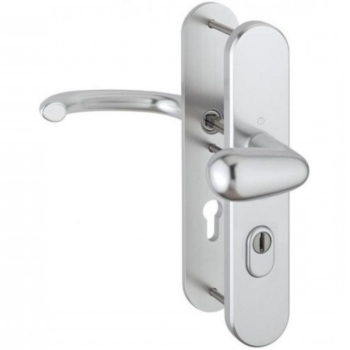 Hoppe Marseille veiligheidsbeslag draaibare knop/kruk F1 PC55 RS met kerntrekbeveiliging (afgerond) - SKG*** Hoppe Marseille veiligheidsbeslag draaibare knop/kruk F1 PC55 RS met kerntrekbeveiliging (afgerond) - SKG***