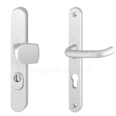 Hop&shy;pe Pa&shy;ris smal&shy;schild knop/kruk F1 PC72 LS met kern&shy;trek&shy;be&shy;vei&shy;li&shy;ging (af&shy;ge&shy;rond) - SKG***