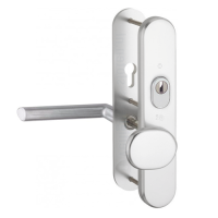 Hoppe Stockholm seniorenbeslag knop/kruk F1 PC72 RS met kerntrekbeveiliging (afgerond) - SKG*** Hoppe Stockholm seniorenbeslag knop/kruk F1 PC72 RS met kerntrekbeveiliging (afgerond) - SKG***