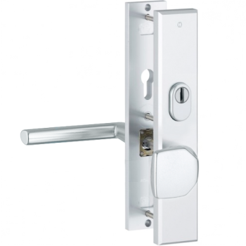 Hoppe Stockholm seniorenbeslag knop/kruk F1 PC72 RS met kerntrekbeveiliging (rechthoekig) - SKG*** Hoppe Stockholm seniorenbeslag knop/kruk F1 PC72 RS met kerntrekbeveiliging (rechthoekig) - SKG***