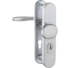 Hop&shy;pe Ver&shy;o&shy;na vei&shy;lig&shy;heids&shy;be&shy;slag knop/kruk F69 PC55 RS met kern&shy;trek&shy;be&shy;vei&shy;li&shy;ging RVS (af&shy;ge&shy;rond) - SKG***