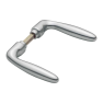 Hoppe Verona veiligheidsbeslag kruk/kruk - F69 - PC72 met kerntrekbeveiliging RVS (afgerond) - SKG*** Hoppe Verona veiligheidsbeslag kruk/kruk - F69 - PC72 met kerntrekbeveiliging RVS (afgerond) - SKG***