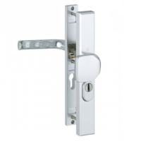 Hoppe London smalschild knop/kruk - Aluminium F1 - PC55 RS met kerntrekbeveiliging (rechthoekig) - SKG*** Hoppe London smalschild knop/kruk - Aluminium F1 - PC55 RS met kerntrekbeveiliging (rechthoekig) - SKG***