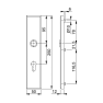 Hoppe los buitenschild F1 PC55 (rechthoekig) - SKG***
