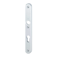 Hoppe veiligheidsbeslag los smal binnenschild F1 PC55 (afgerond) 