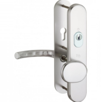Hoppe Tokyo seniorenbeslag knop/kruk F1 PC72 RS met kerntrekbeveiliging (afgerond) - SKG*** Hoppe Tokyo seniorenbeslag knop/kruk F1 PC72 RS met kerntrekbeveiliging (afgerond) - SKG***