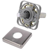 Hoppe kruk-montagemodule - rechthoekig - RVS - deurdikte 38 t/m 42 mm Hoppe kruk-montagemodule - rechthoekig - RVS - deurdikte 38 t/m 42 mm