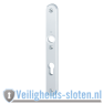 Hoppe buiten- en binnen smalschildF1 PC55 met kerntrekbeveiliging (afgerond) - SKG***