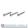 Hoppe buiten- en binnen smalschildF1 PC55 met kerntrekbeveiliging (afgerond) - SKG***