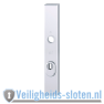 Hoppe buiten- en binnen smalschild F1 PC72 met kerntrekbeveiliging (rechthoekig) - SKG***