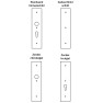 Hoppe blind buitenschild zonder krukgat F1 PC72 met kerntrekbeveiliging (rechthoekig) - SKG*** Hoppe blind buitenschild zonder krukgat F1 PC72 met kerntrekbeveiliging (rechthoekig) - SKG***