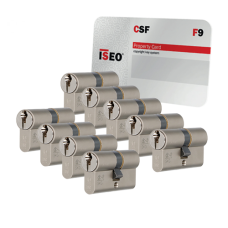 Iseo F9 cilinder met kerntrekbeveiliging - SKG*** Nikkel (9x)