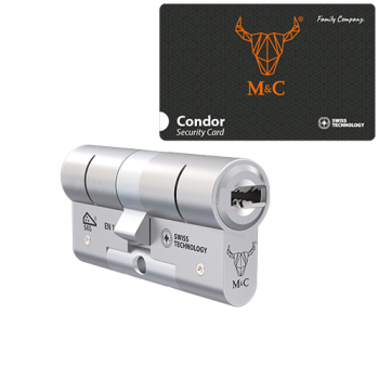 M&C Condor cilinder met kerntrekbeveiliging (1x) - SKG***