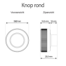 M&C Color+ cilinder met kerntrekbeveiliging (2x) - SKG***