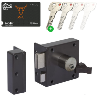 M&C Condor los oplegslot (LIPS 1754) - Doornmaat 48 t/m 60 - Draairichting 2 - SKG*** M&C Condor los oplegslot (LIPS 1754) - Doornmaat 48 t/m 60 - Draairichting 2 - SKG***