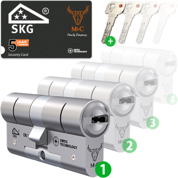 M&C SKG3 cilinder met kerntrekbeveiliging - SKG*** M&C SKG3 cilinder met kerntrekbeveiliging - SKG***